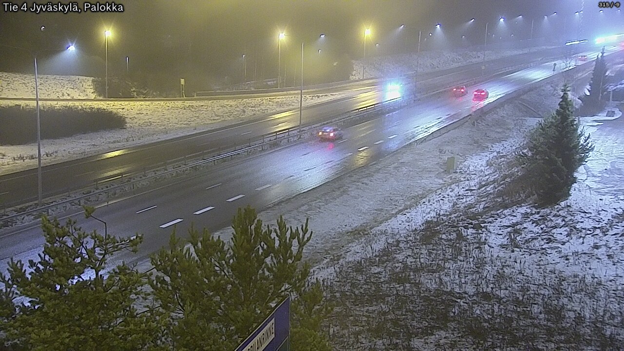 Weather Camera Image Väg 4 Jyväskylä, Palokka, Jyväskylä, Keski-Suomi