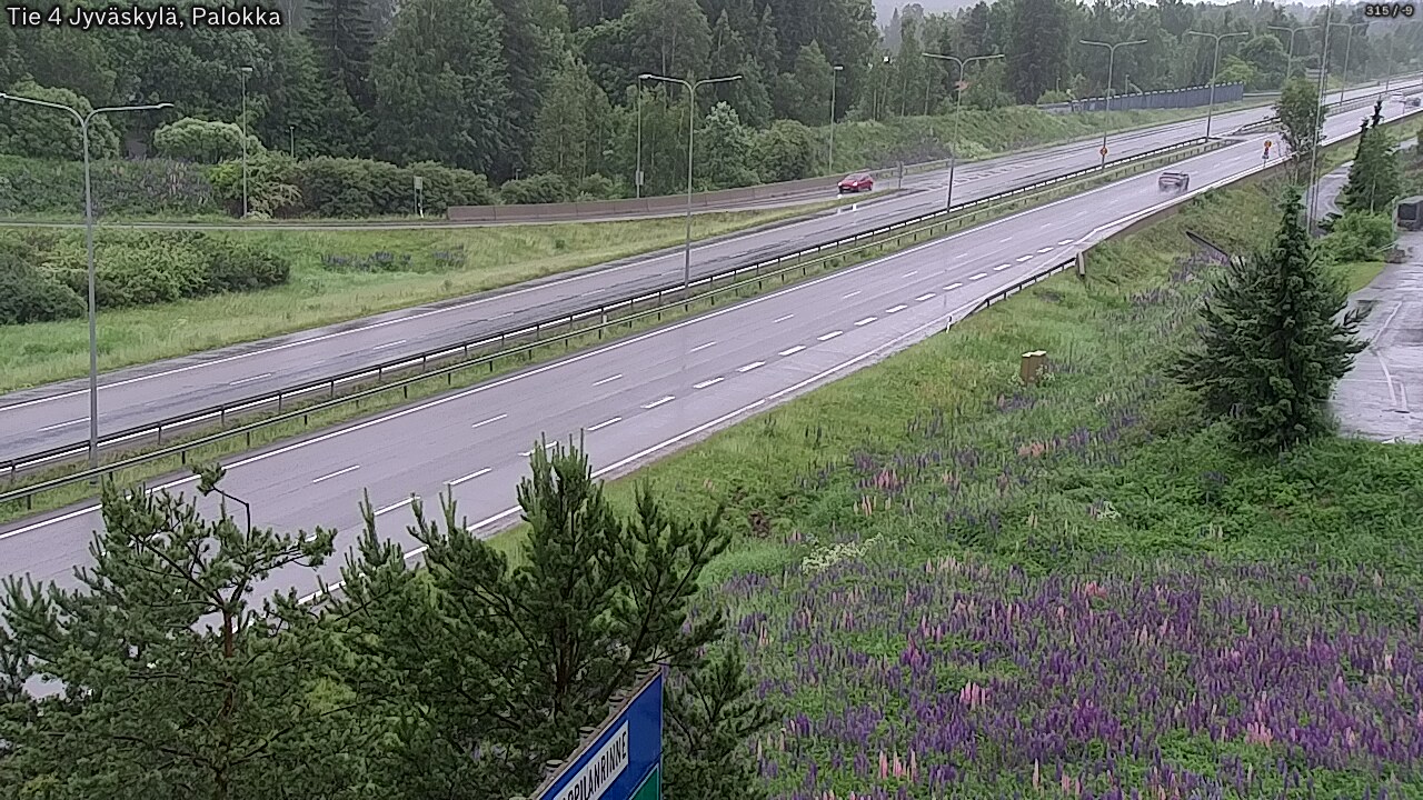 Weather Camera Image Road 4 Jyväskylä, Palokka, Jyväskylä, Keski-Suomi
