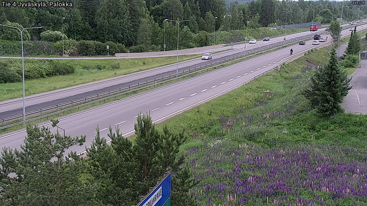 Kelikamerat Kuva Tie 4 Jyväskylä, Palokka, Jyväskylä, Keski-Suomi