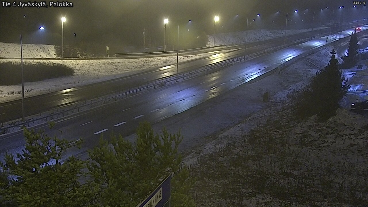 Weather Camera Image Väg 4 Jyväskylä, Palokka, Jyväskylä, Keski-Suomi