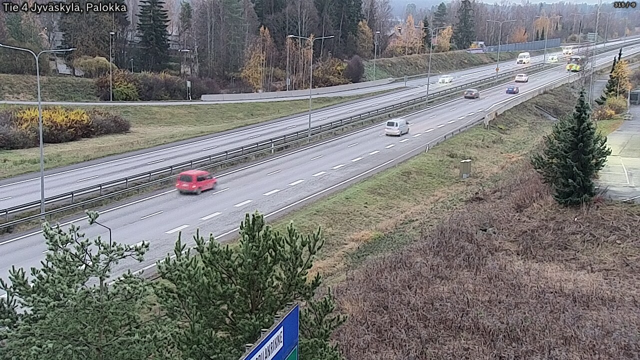 Kelikamerat Kuva Tie 4 Jyväskylä, Palokka, Jyväskylä, Keski-Suomi