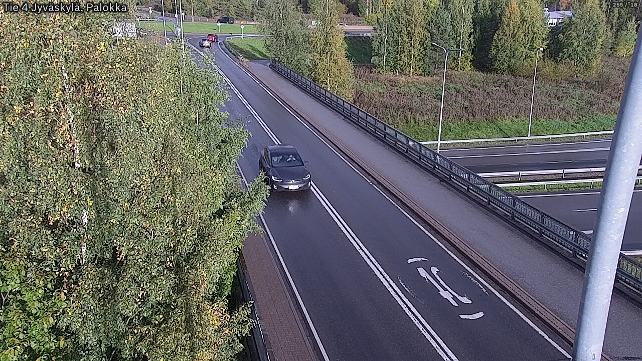 Weather Camera Image Väg 4 Jyväskylä, Palokka, Jyväskylä, Keski-Suomi