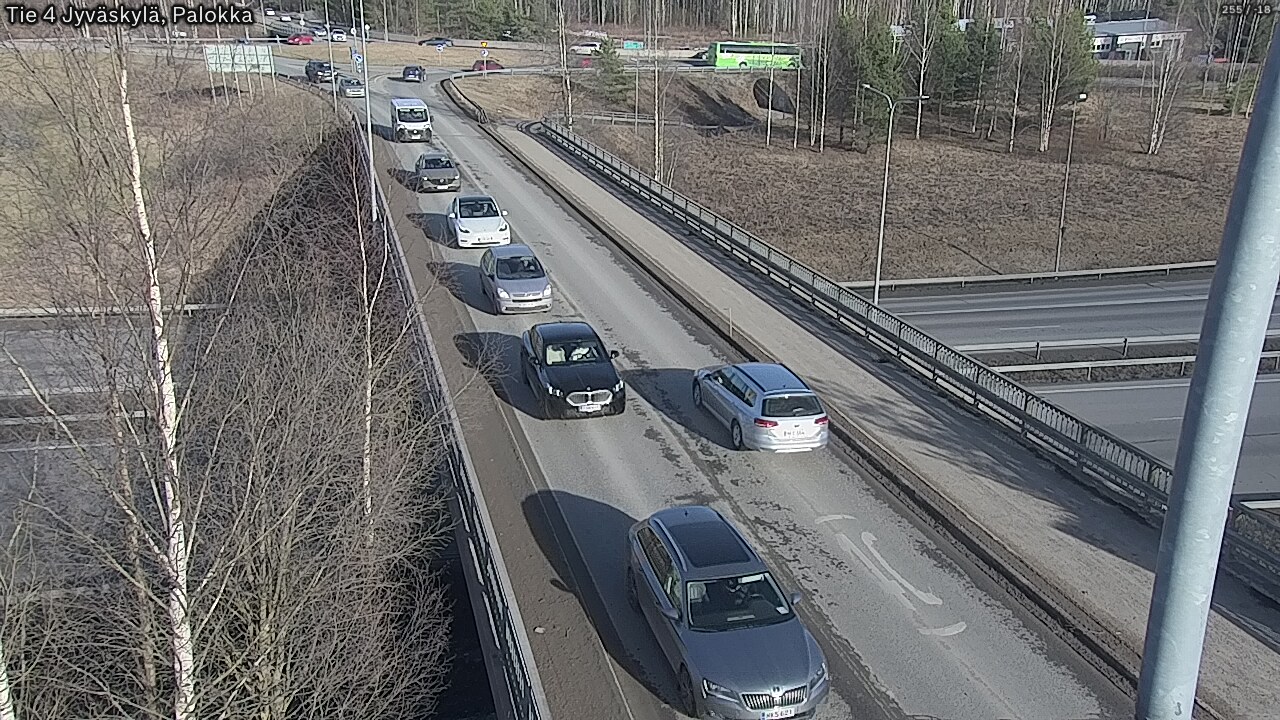 Weather Camera Image Road 4 Jyväskylä, Palokka, Jyväskylä, Keski-Suomi