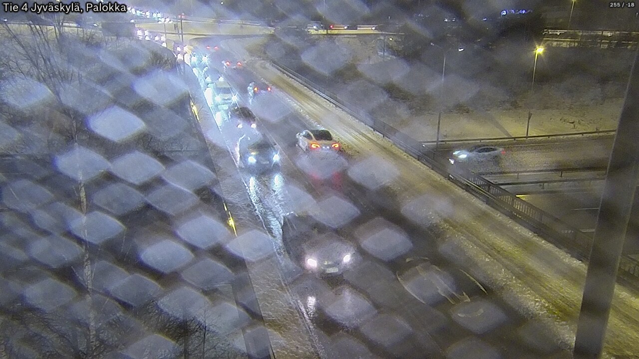 Weather Camera Image Väg 4 Jyväskylä, Palokka, Jyväskylä, Keski-Suomi