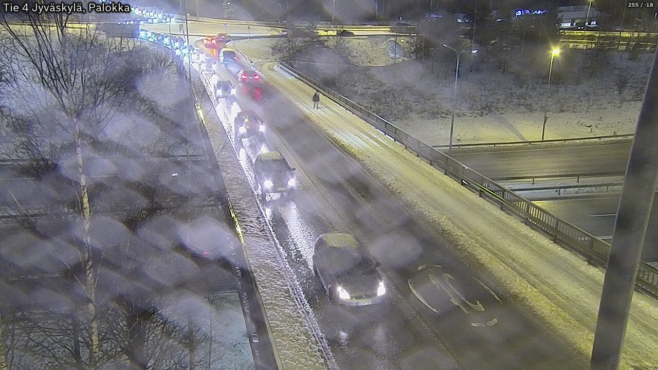 Weather Camera Image Väg 4 Jyväskylä, Palokka, Jyväskylä, Keski-Suomi