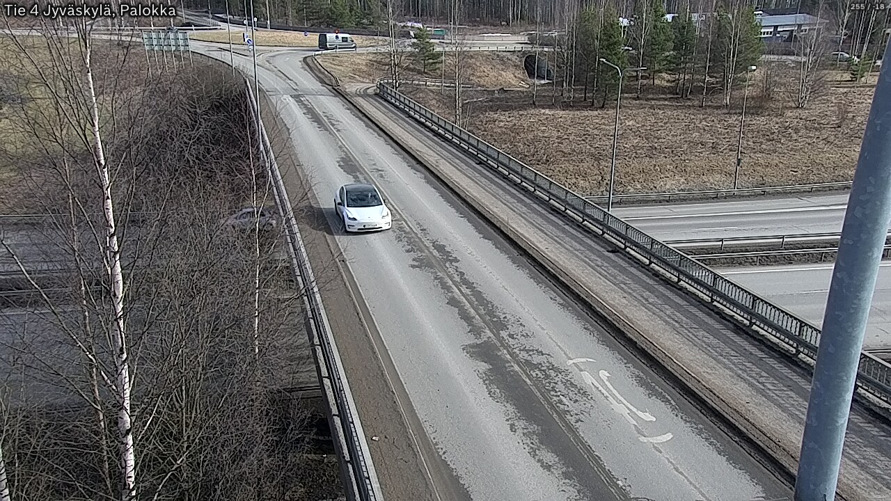 Weather Camera Image Road 4 Jyväskylä, Palokka, Jyväskylä, Keski-Suomi