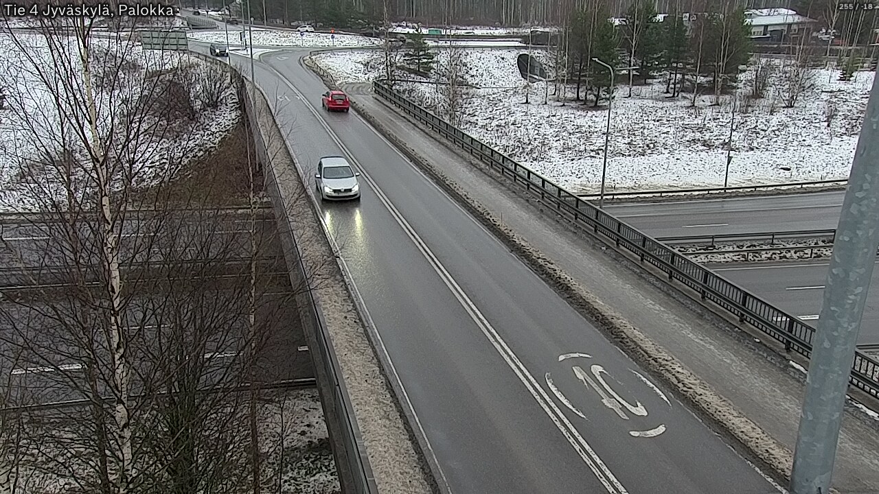 Weather Camera Image Väg 4 Jyväskylä, Palokka, Jyväskylä, Keski-Suomi