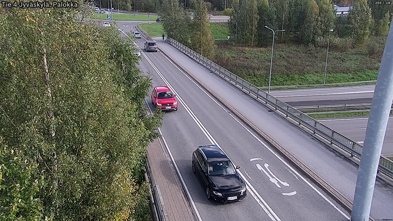 Weather Camera Image Road 4 Jyväskylä, Palokka, Jyväskylä, Keski-Suomi