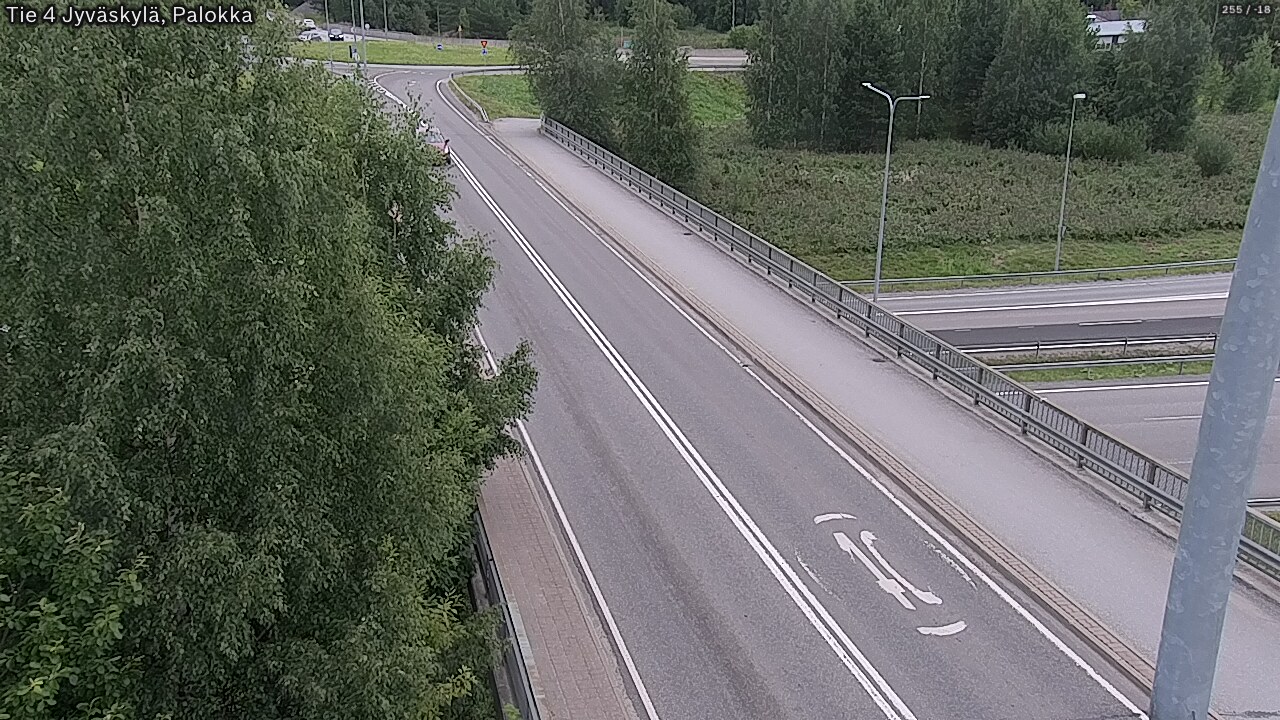 Weather Camera Image Väg 4 Jyväskylä, Palokka, Jyväskylä, Keski-Suomi