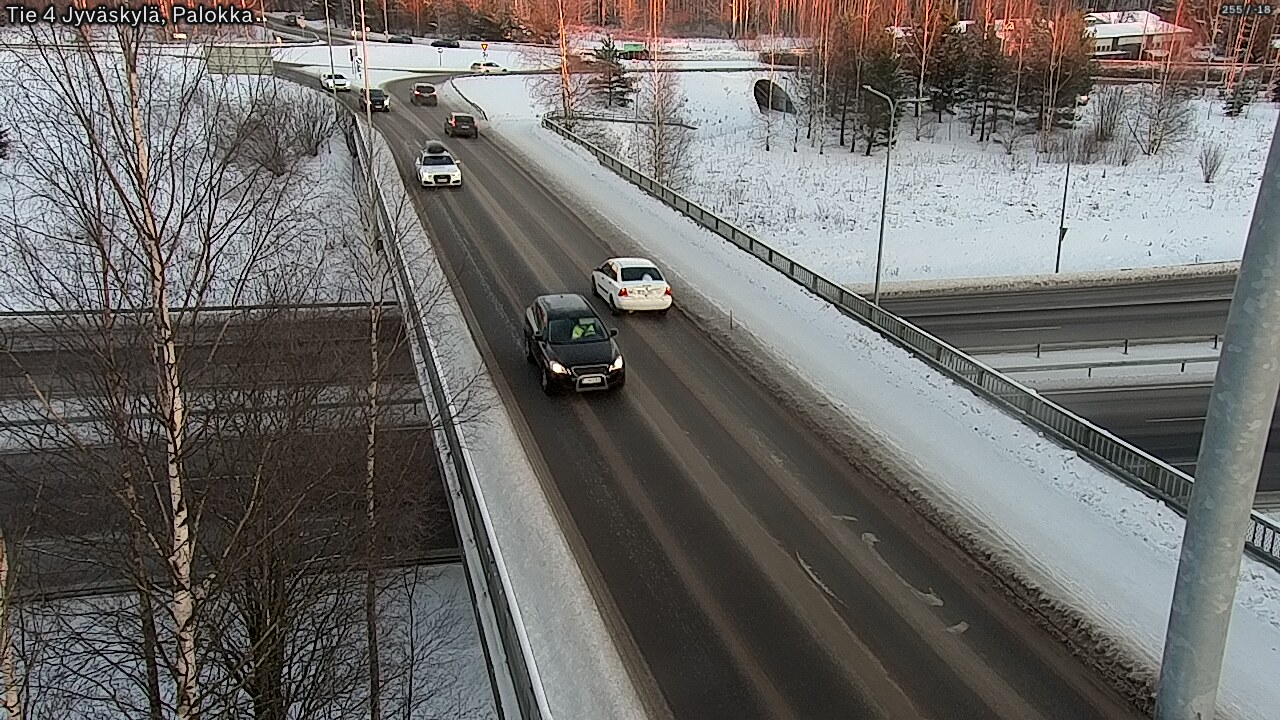 Weather Camera Image Road 4 Jyväskylä, Palokka, Jyväskylä, Keski-Suomi