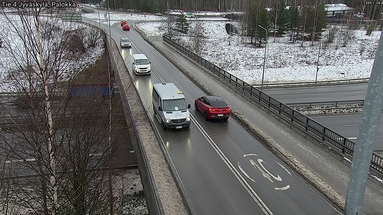 Weather Camera Image Väg 4 Jyväskylä, Palokka, Jyväskylä, Keski-Suomi