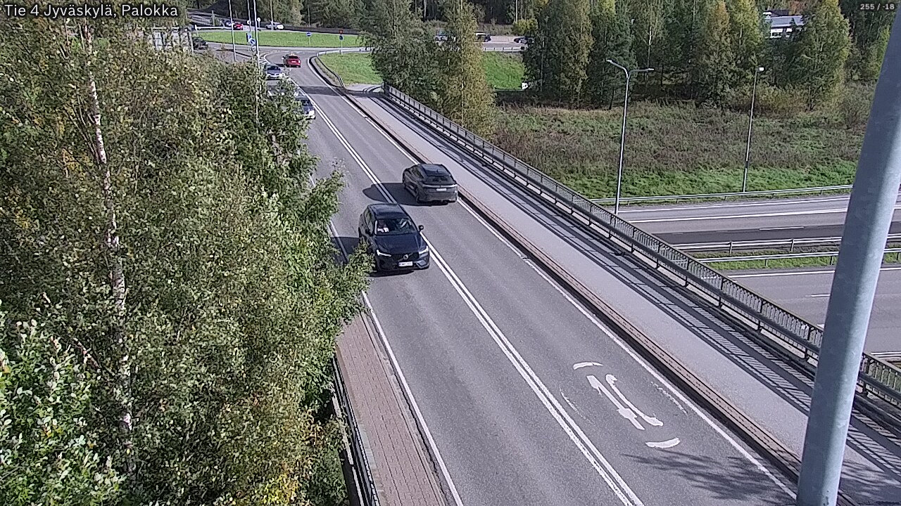 Weather Camera Image Road 4 Jyväskylä, Palokka, Jyväskylä, Keski-Suomi