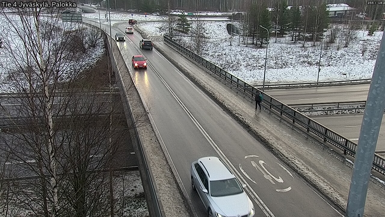 Weather Camera Image Väg 4 Jyväskylä, Palokka, Jyväskylä, Keski-Suomi