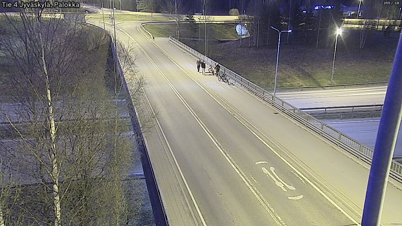 Weather Camera Image Väg 4 Jyväskylä, Palokka, Jyväskylä, Keski-Suomi