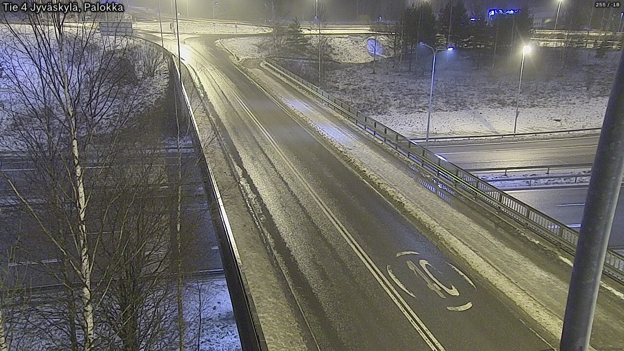 Weather Camera Image Väg 4 Jyväskylä, Palokka, Jyväskylä, Keski-Suomi
