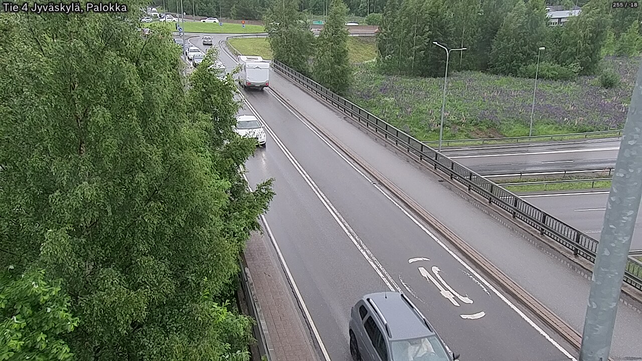 Weather Camera Image Road 4 Jyväskylä, Palokka, Jyväskylä, Keski-Suomi