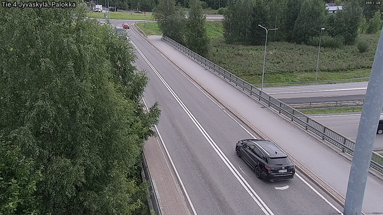 Weather Camera Image Väg 4 Jyväskylä, Palokka, Jyväskylä, Keski-Suomi