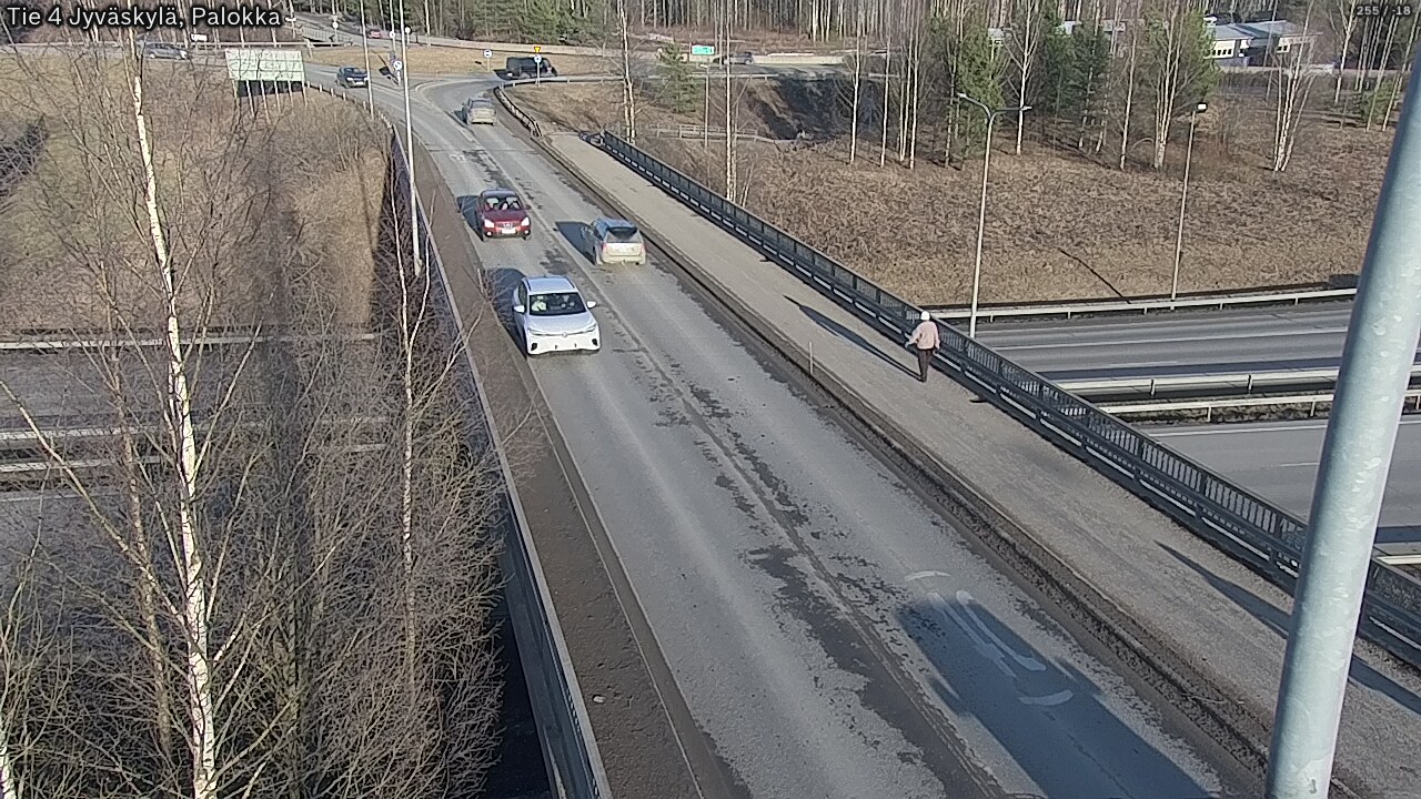Weather Camera Image Road 4 Jyväskylä, Palokka, Jyväskylä, Keski-Suomi