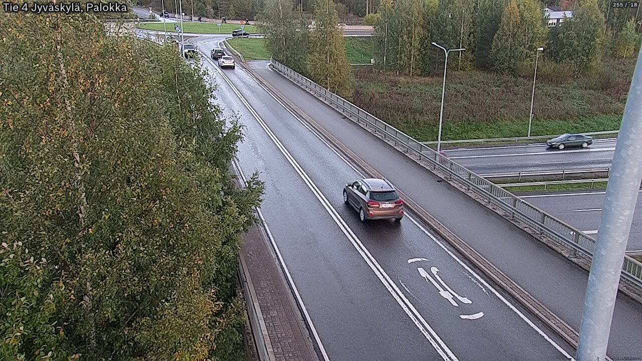 Weather Camera Image Väg 4 Jyväskylä, Palokka, Jyväskylä, Keski-Suomi