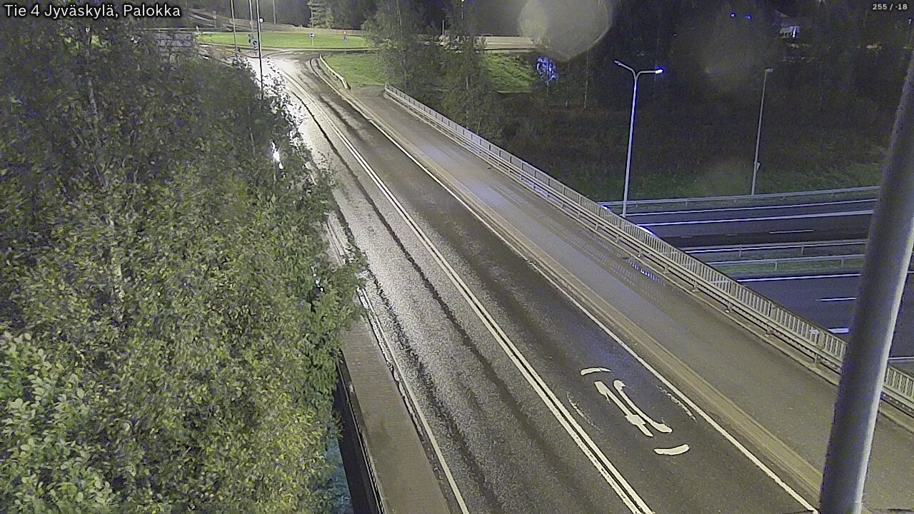 Weather Camera Image Väg 4 Jyväskylä, Palokka, Jyväskylä, Keski-Suomi
