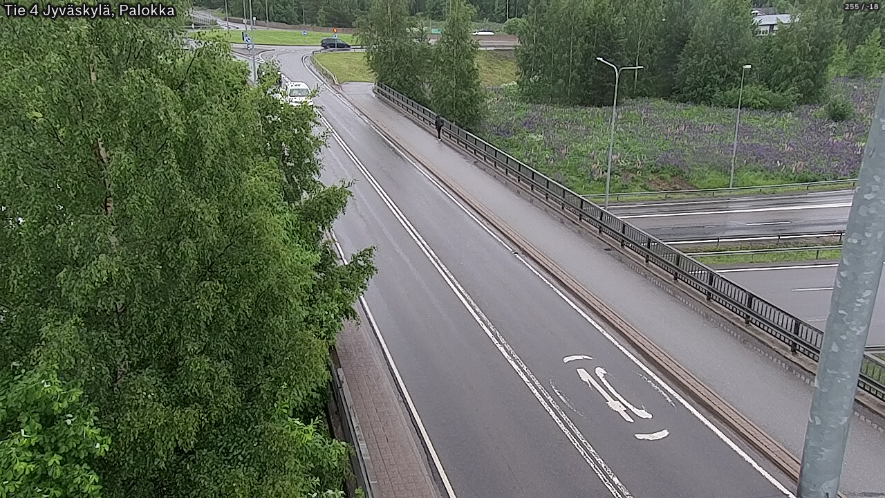 Weather Camera Image Väg 4 Jyväskylä, Palokka, Jyväskylä, Keski-Suomi