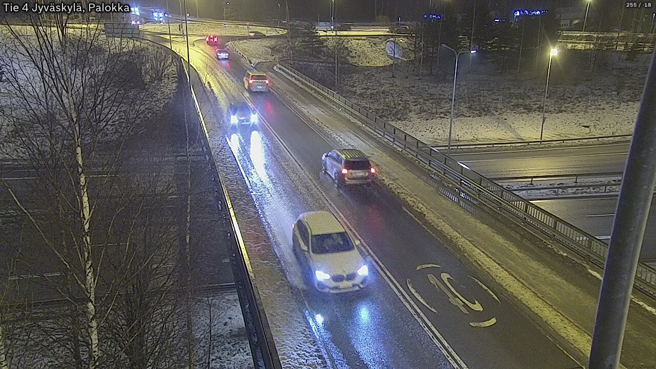 Weather Camera Image Väg 4 Jyväskylä, Palokka, Jyväskylä, Keski-Suomi