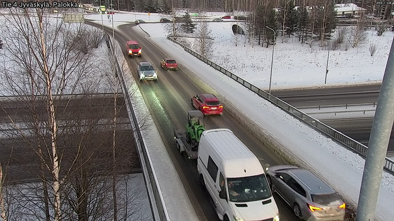 Weather Camera Image Road 4 Jyväskylä, Palokka, Jyväskylä, Keski-Suomi