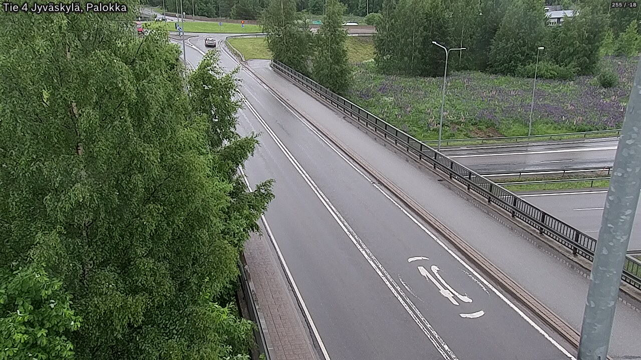 Weather Camera Image Road 4 Jyväskylä, Palokka, Jyväskylä, Keski-Suomi