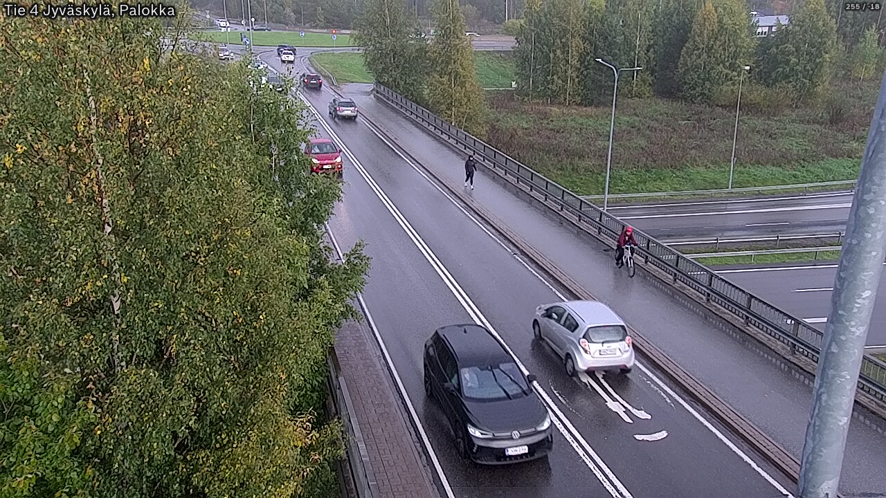 Weather Camera Image Väg 4 Jyväskylä, Palokka, Jyväskylä, Keski-Suomi