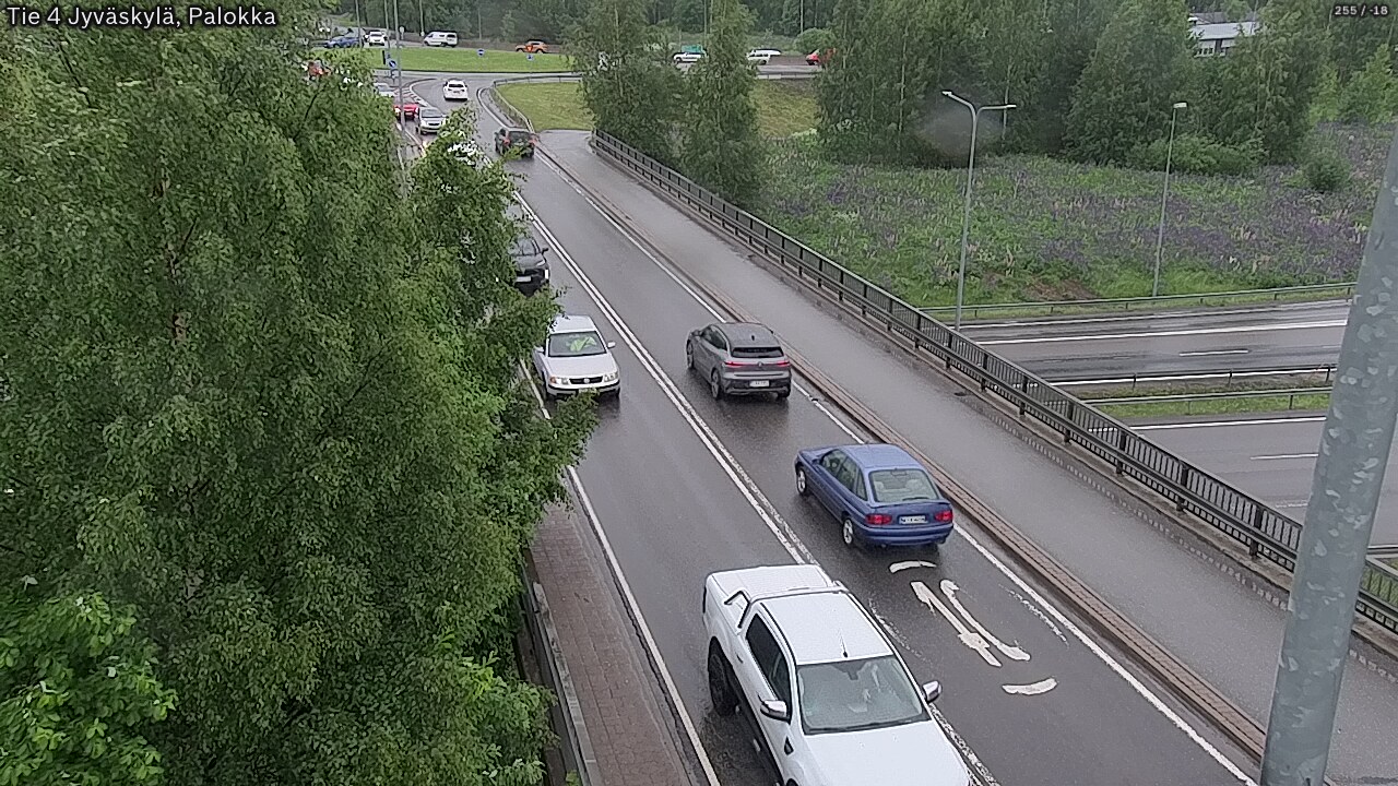 Weather Camera Image Väg 4 Jyväskylä, Palokka, Jyväskylä, Keski-Suomi