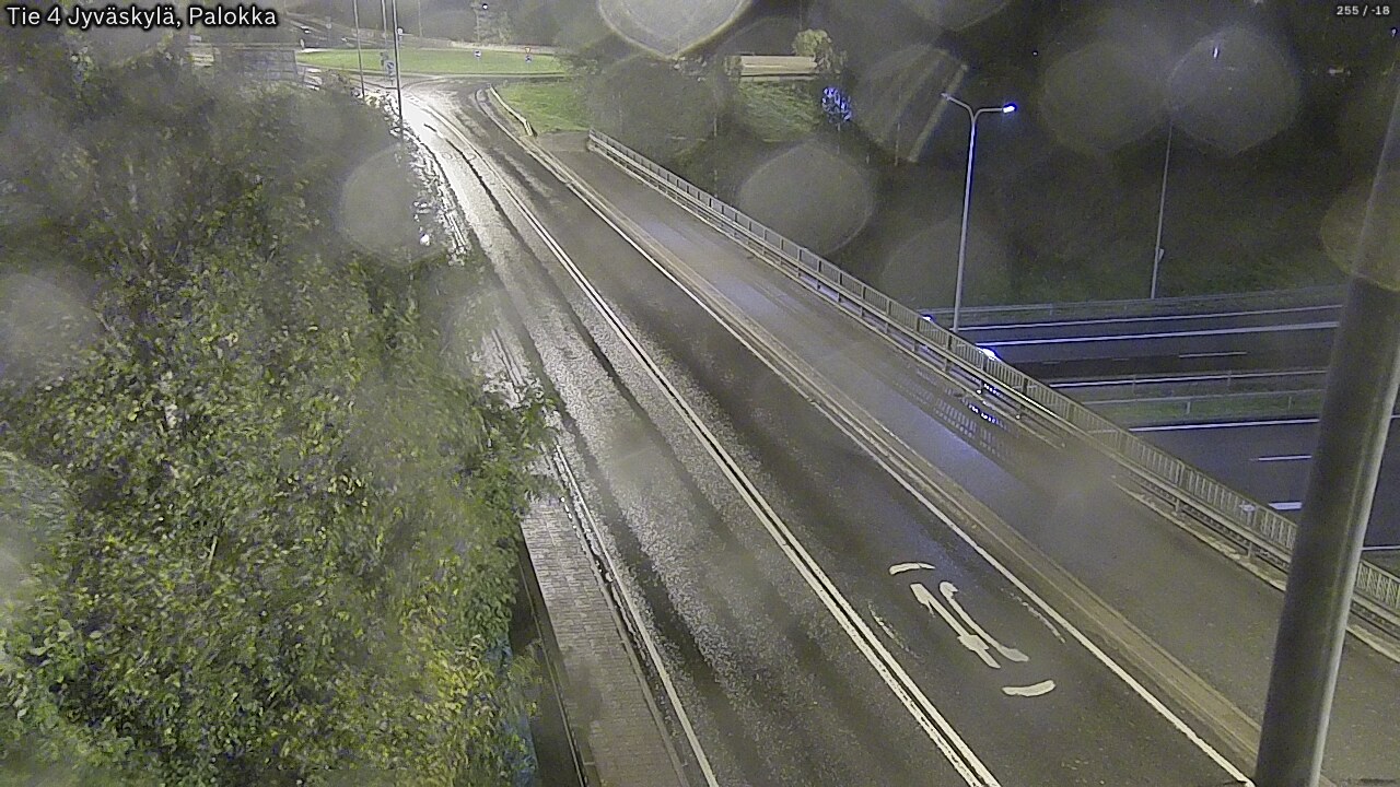 Weather Camera Image Väg 4 Jyväskylä, Palokka, Jyväskylä, Keski-Suomi