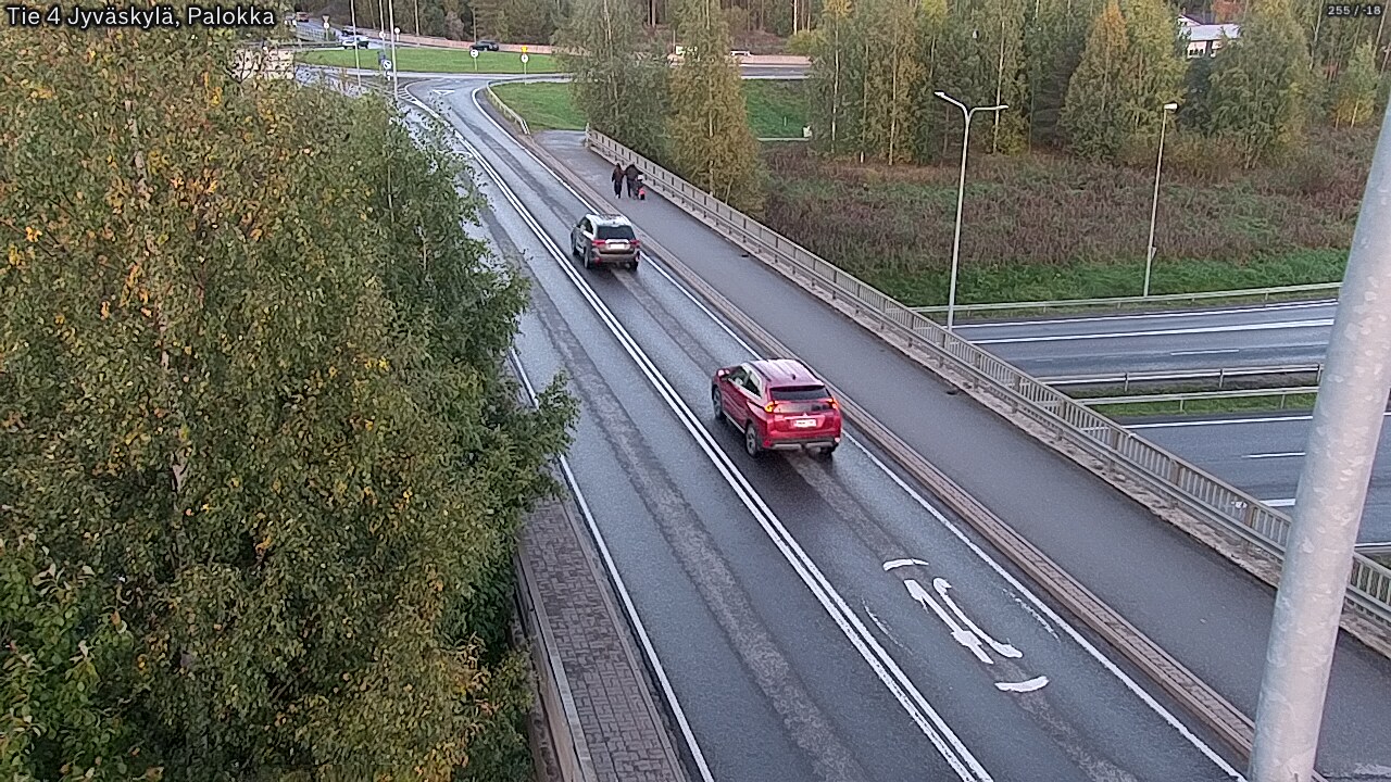 Weather Camera Image Väg 4 Jyväskylä, Palokka, Jyväskylä, Keski-Suomi
