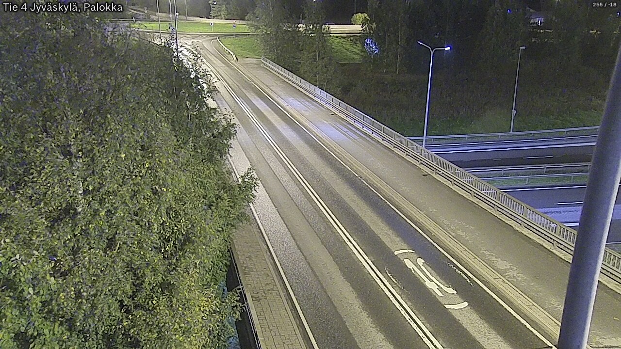 Weather Camera Image Väg 4 Jyväskylä, Palokka, Jyväskylä, Keski-Suomi