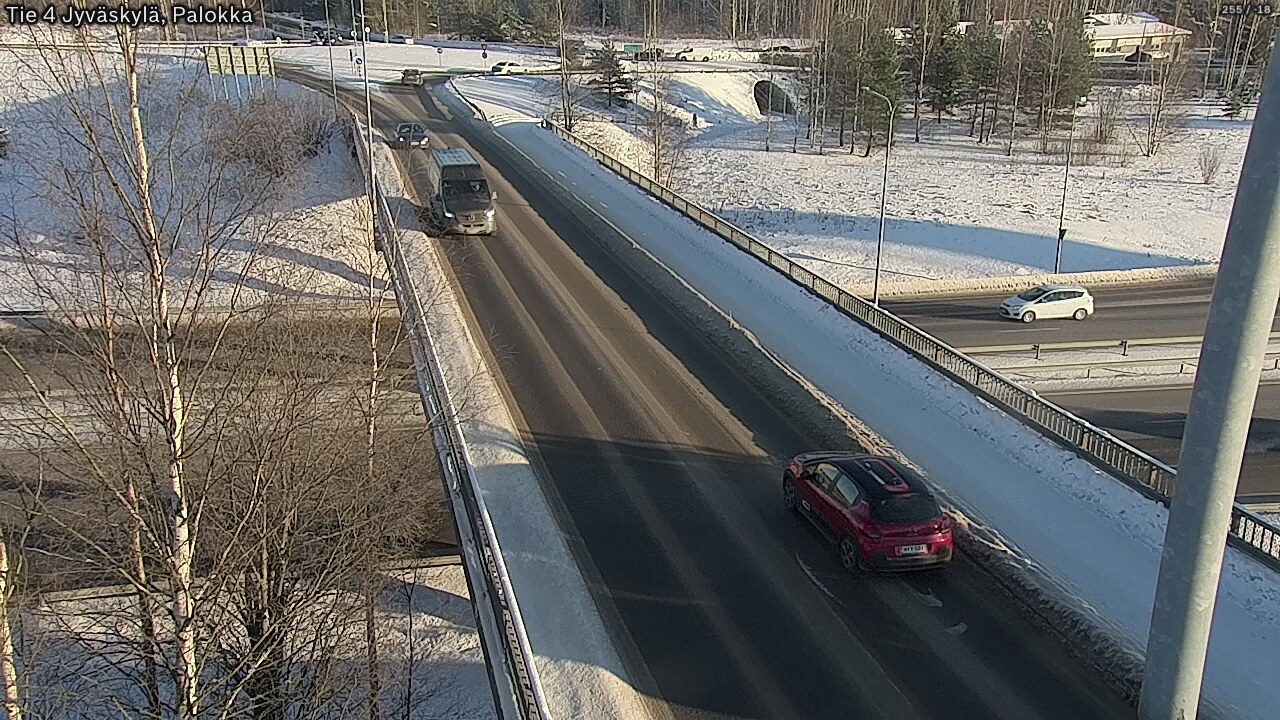 Weather Camera Image Road 4 Jyväskylä, Palokka, Jyväskylä, Keski-Suomi