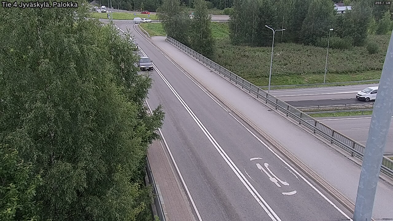 Weather Camera Image Road 4 Jyväskylä, Palokka, Jyväskylä, Keski-Suomi