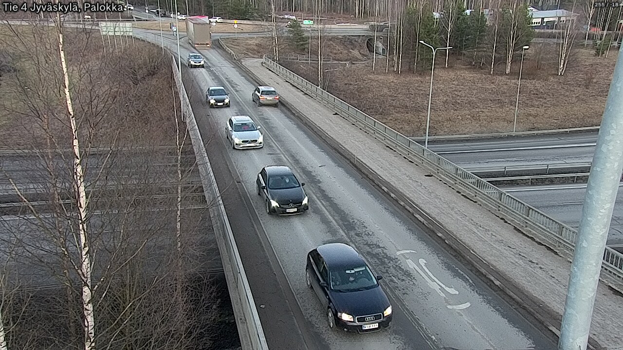 Weather Camera Image Road 4 Jyväskylä, Palokka, Jyväskylä, Keski-Suomi