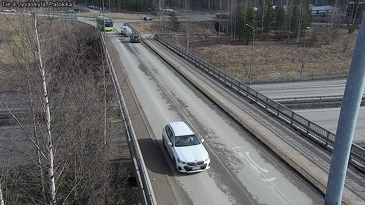 Weather Camera Image Road 4 Jyväskylä, Palokka, Jyväskylä, Keski-Suomi
