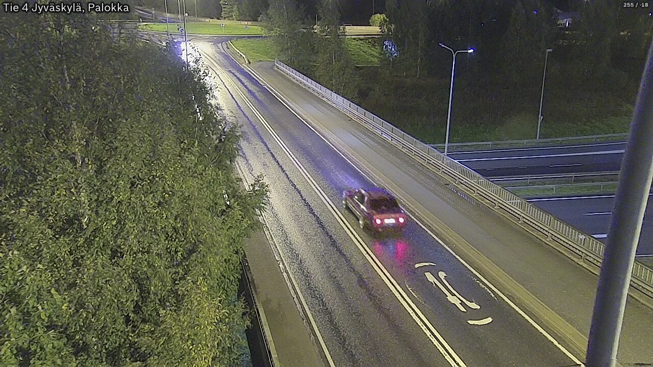 Weather Camera Image Väg 4 Jyväskylä, Palokka, Jyväskylä, Keski-Suomi