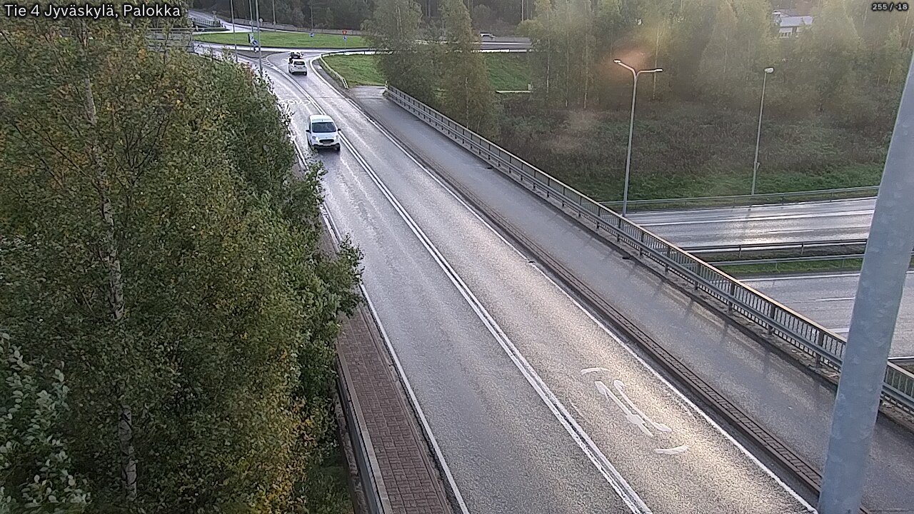 Weather Camera Image Väg 4 Jyväskylä, Palokka, Jyväskylä, Keski-Suomi