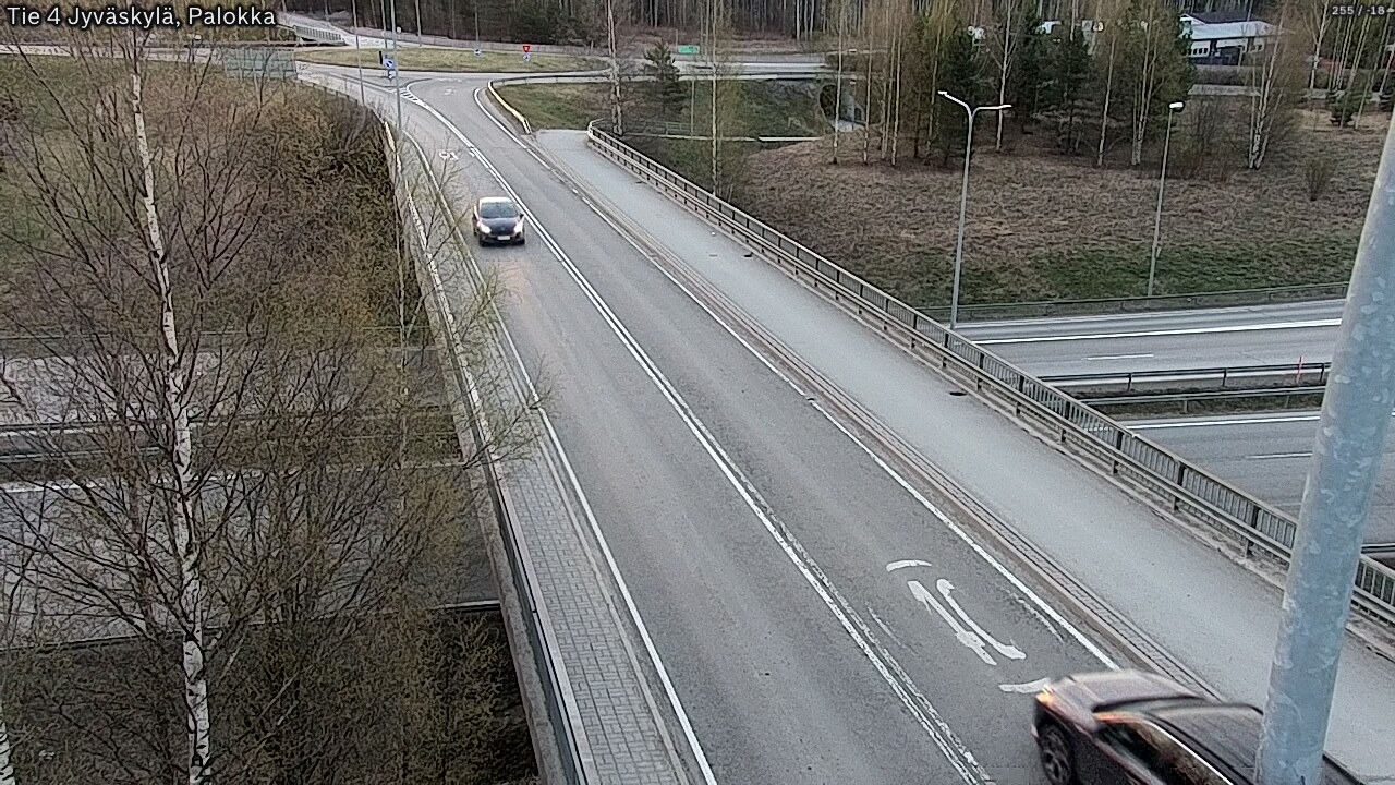 Weather Camera Image Road 4 Jyväskylä, Palokka, Jyväskylä, Keski-Suomi