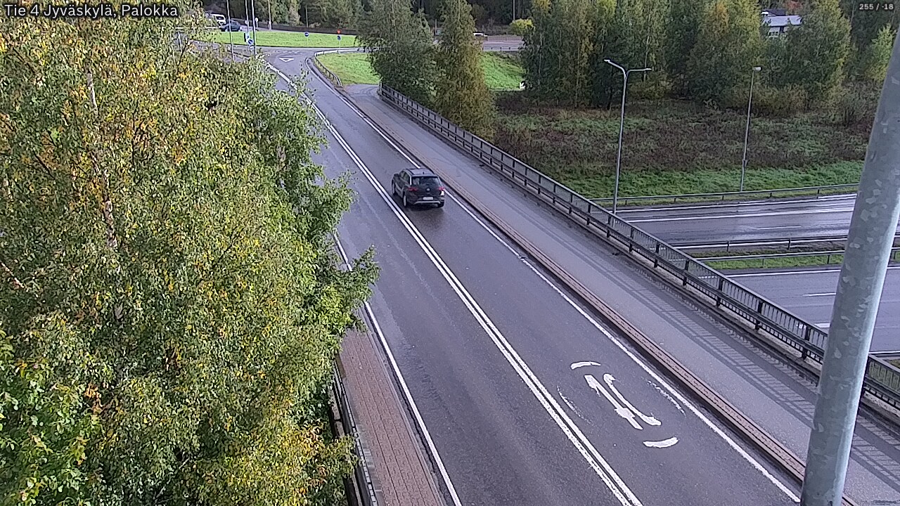 Weather Camera Image Väg 4 Jyväskylä, Palokka, Jyväskylä, Keski-Suomi
