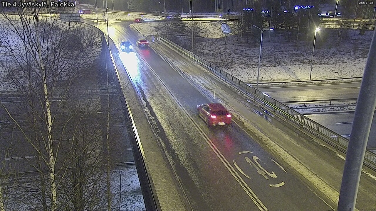 Weather Camera Image Väg 4 Jyväskylä, Palokka, Jyväskylä, Keski-Suomi