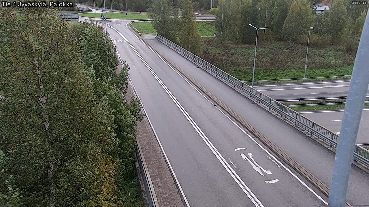 Weather Camera Image Väg 4 Jyväskylä, Palokka, Jyväskylä, Keski-Suomi
