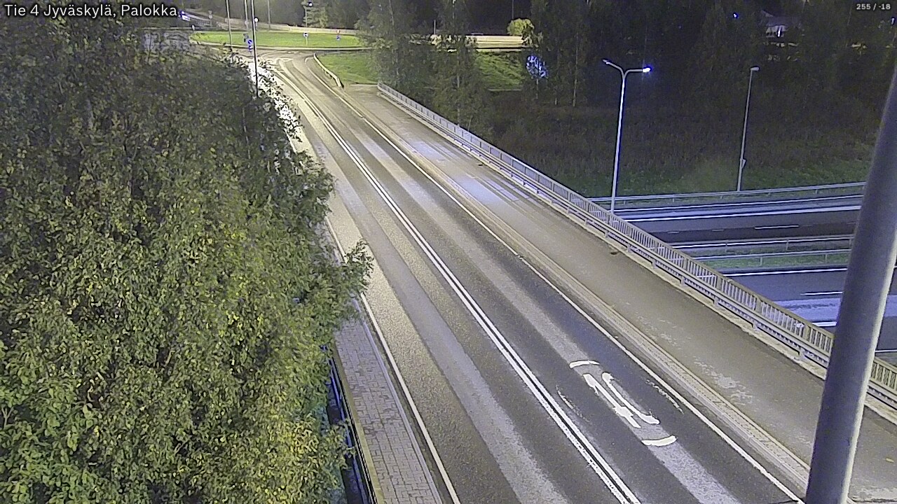 Weather Camera Image Väg 4 Jyväskylä, Palokka, Jyväskylä, Keski-Suomi