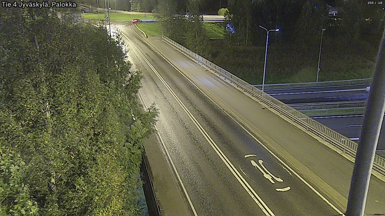Weather Camera Image Väg 4 Jyväskylä, Palokka, Jyväskylä, Keski-Suomi
