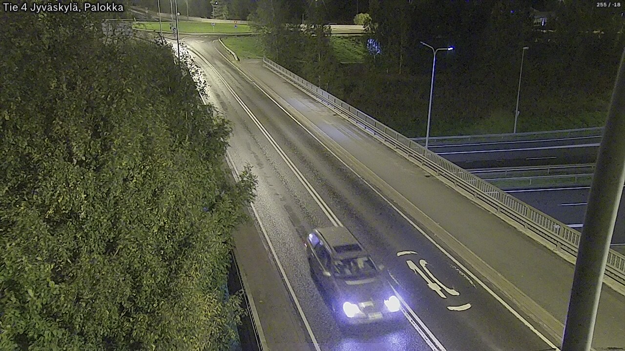 Weather Camera Image Väg 4 Jyväskylä, Palokka, Jyväskylä, Keski-Suomi