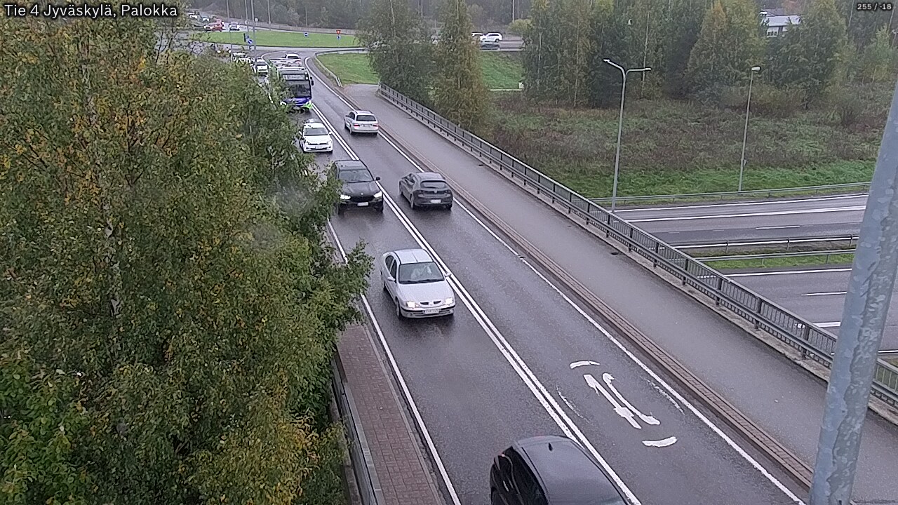 Weather Camera Image Väg 4 Jyväskylä, Palokka, Jyväskylä, Keski-Suomi