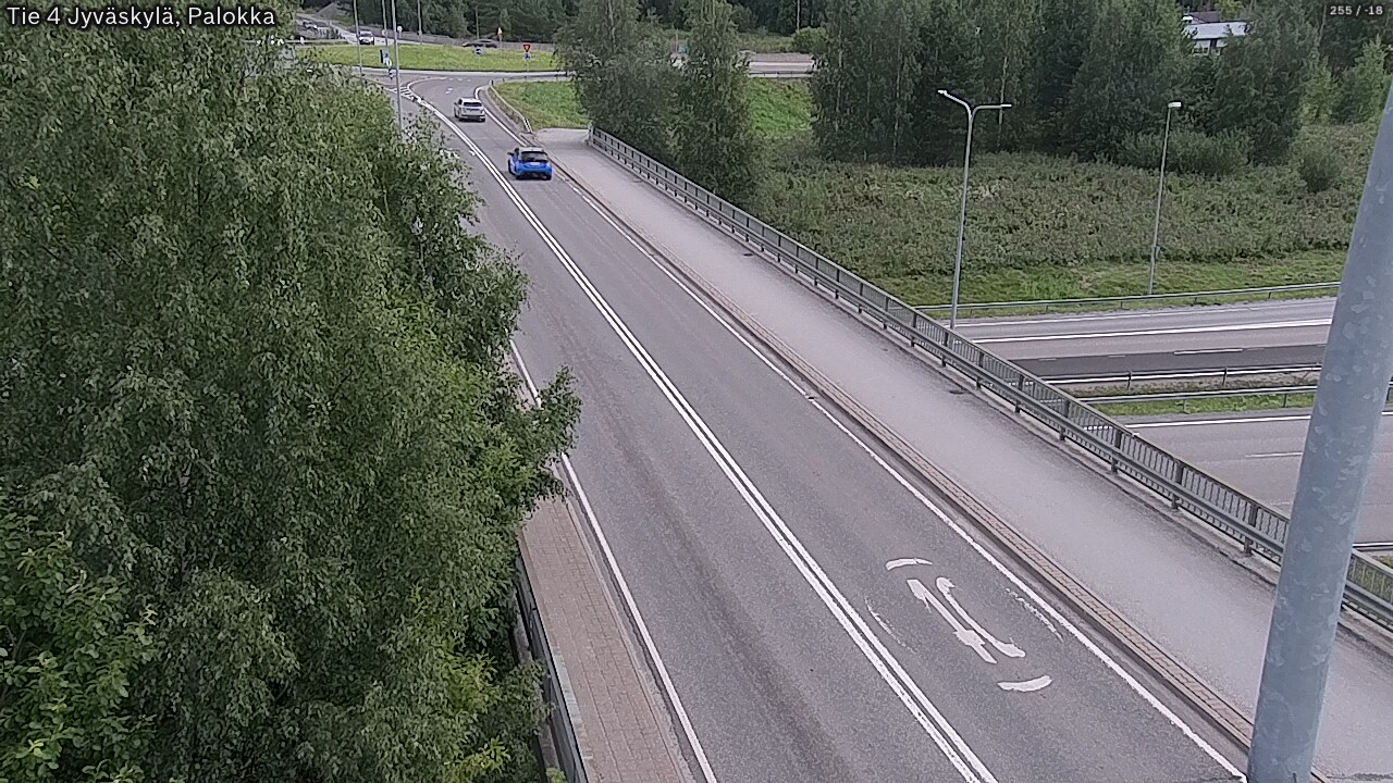 Weather Camera Image Väg 4 Jyväskylä, Palokka, Jyväskylä, Keski-Suomi