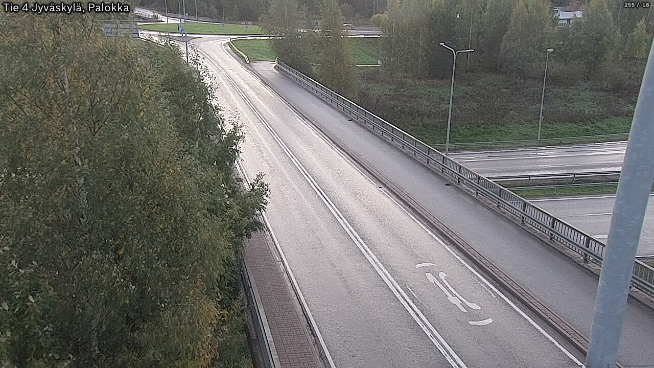 Weather Camera Image Väg 4 Jyväskylä, Palokka, Jyväskylä, Keski-Suomi