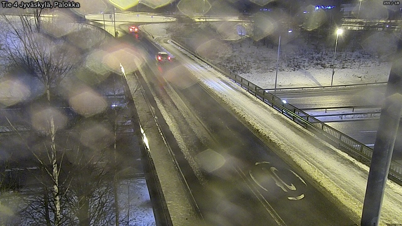 Weather Camera Image Väg 4 Jyväskylä, Palokka, Jyväskylä, Keski-Suomi